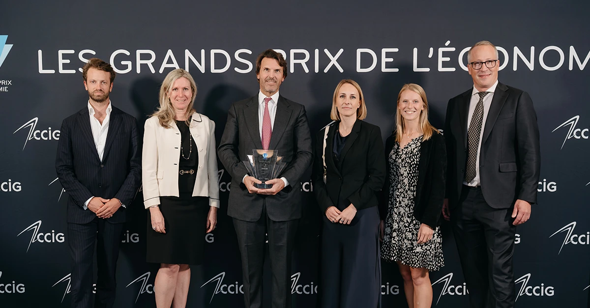 Lombard Odier receives the 2026 Geneva Economy Award