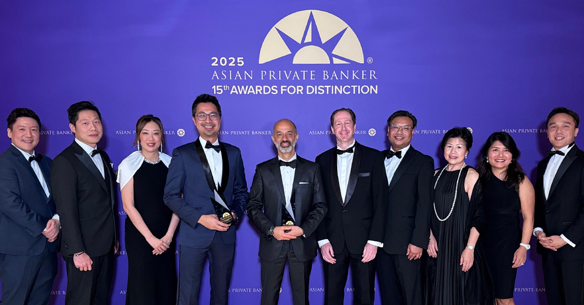 Lombard Odier Asia wins two accolades at the 15th Asian Private Banker Awards for Distinction 2025